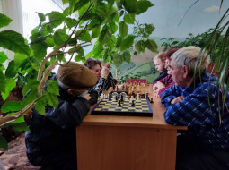 Первенство района по русским шашкам и шахматам