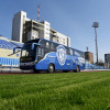 Роман Старовойт подарил футбольному клубу «Авангард» новый автобус. Транспорт купили спонсоры