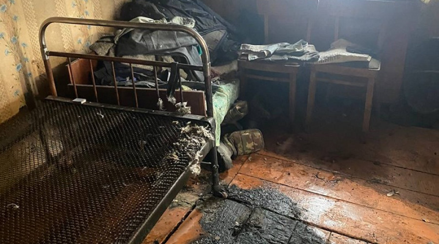Во Льговском районе на пожаре спасли 85-летнего пенсионера