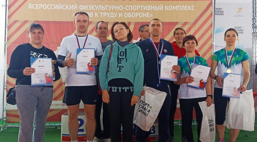 Команда Льговского района заняла третье место на региональном Фестивале ГТО