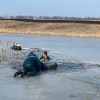 Сотрудники МЧС из Льгова спасли двоих провалившихся под лёд мужчин